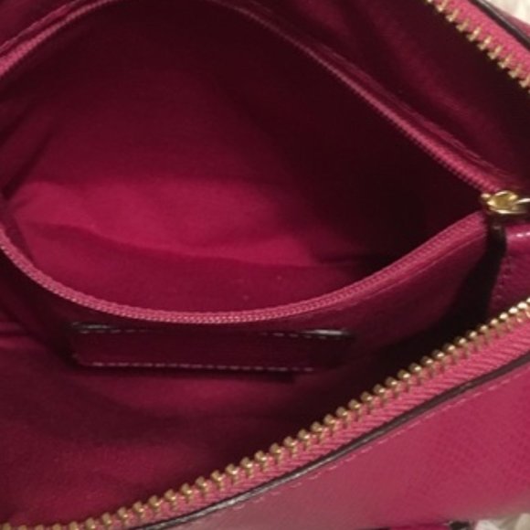 COACH Fuchsia Pink Mini Bennett Satchel - Picture 8 of 8